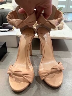 Tony Bianco Blush Knot-Detail High Heel Sandals